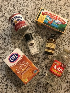 caramel ingredients