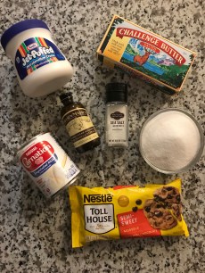 Fudge ingredients