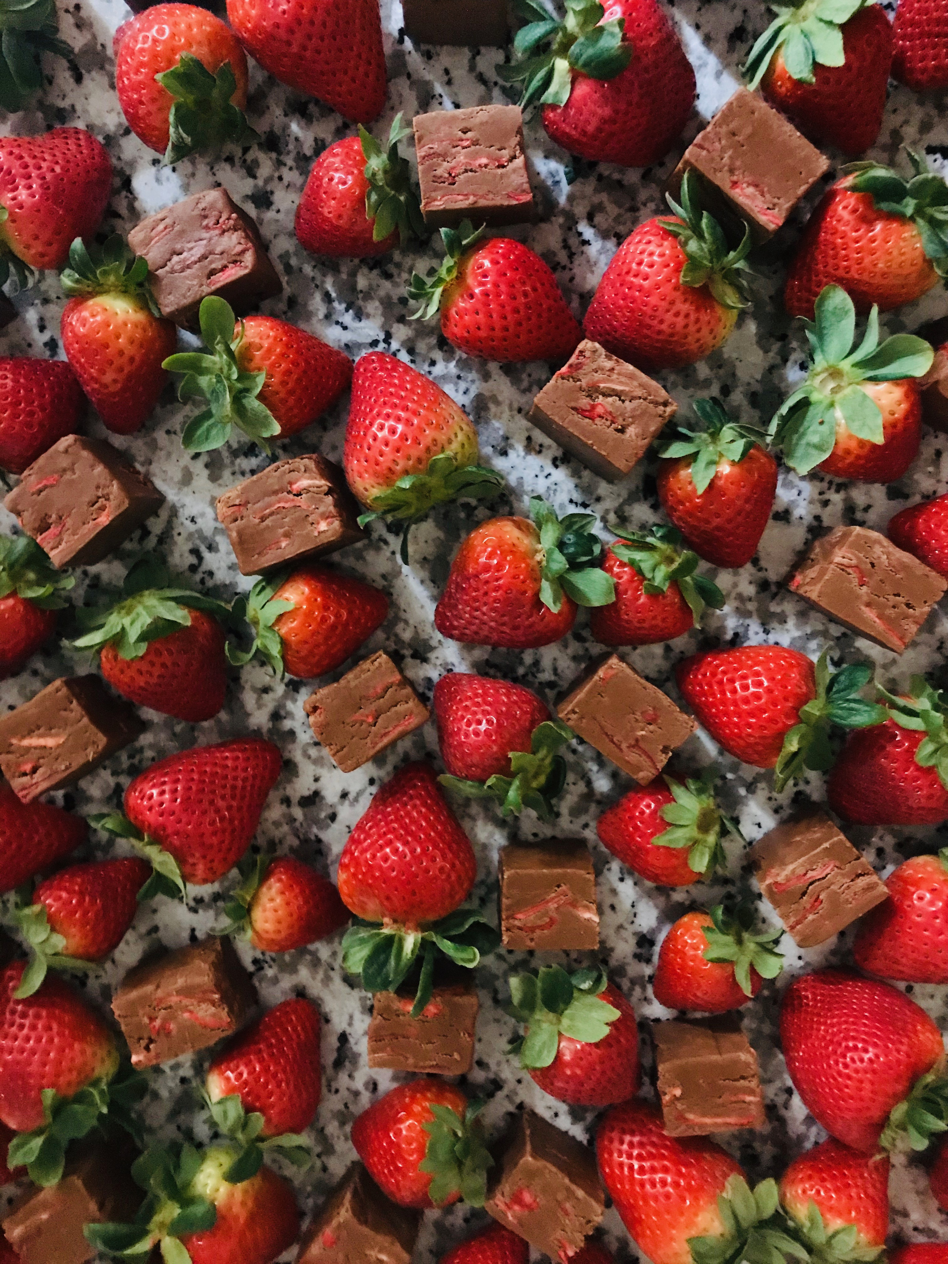 strawberry fudge