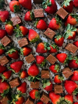 strawberry fudge