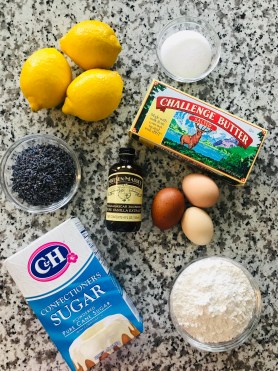 ingredients lemon bars